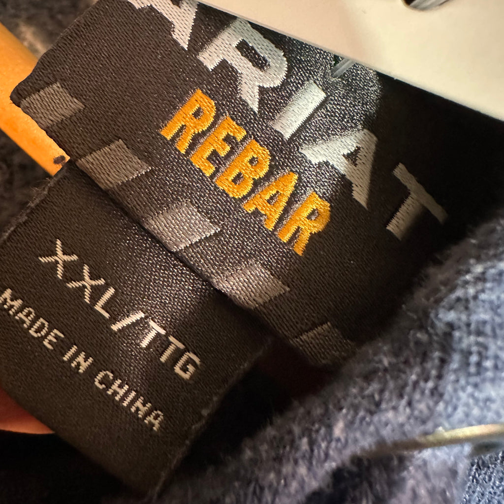 Ariat Rebar Blue Hoodie 2XL