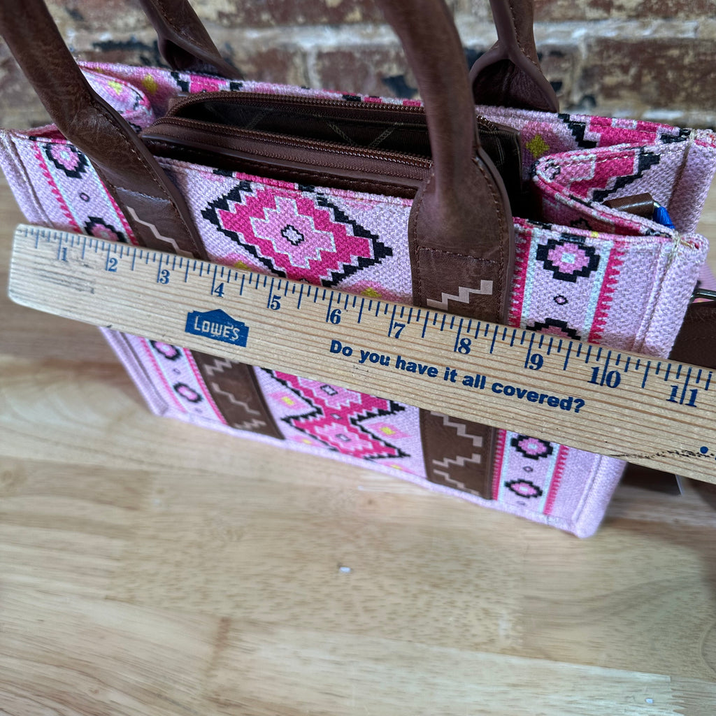 Wrangler Western Pink Aztec Handbag NEW