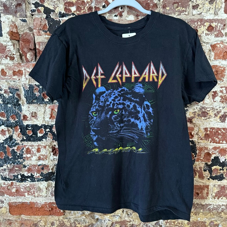 Def Leppard Womens Large S/S T-Shirt