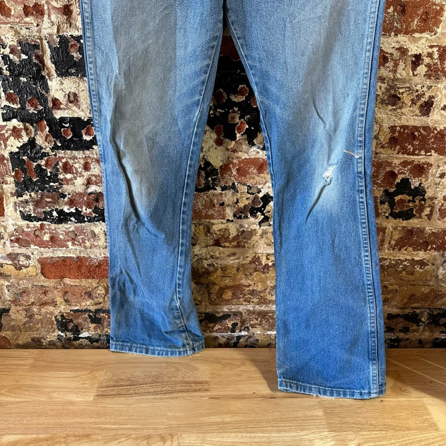 Wrangler Mens 30x34 Blue Jeans