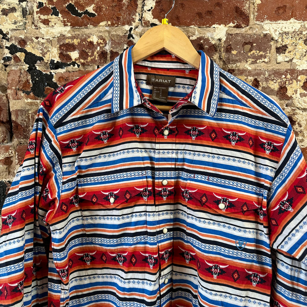 Ariat Button Up L/S Shirt Mens Medium