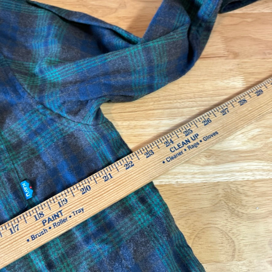 Kavu Men's Large Button Flannel Shirt NEW