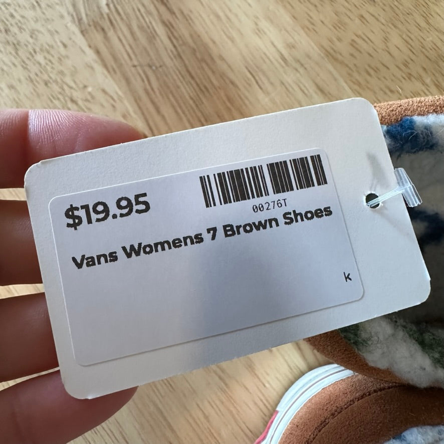 Vans Womens 7 Brown Shoes