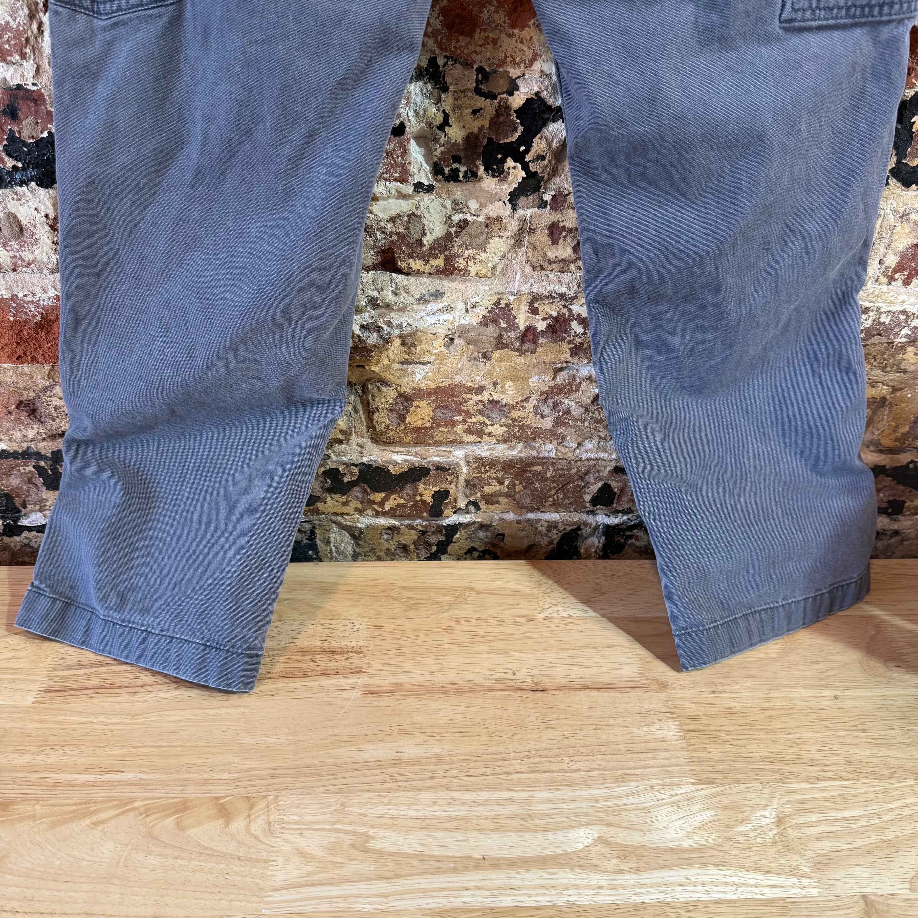 Carhartt Double Knee Gray Pants Mens 32x30