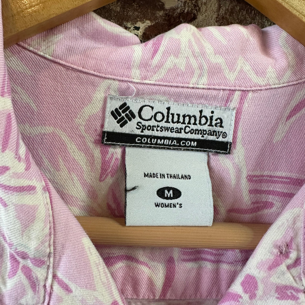 Columbia Womens Medium Button Up Shirt