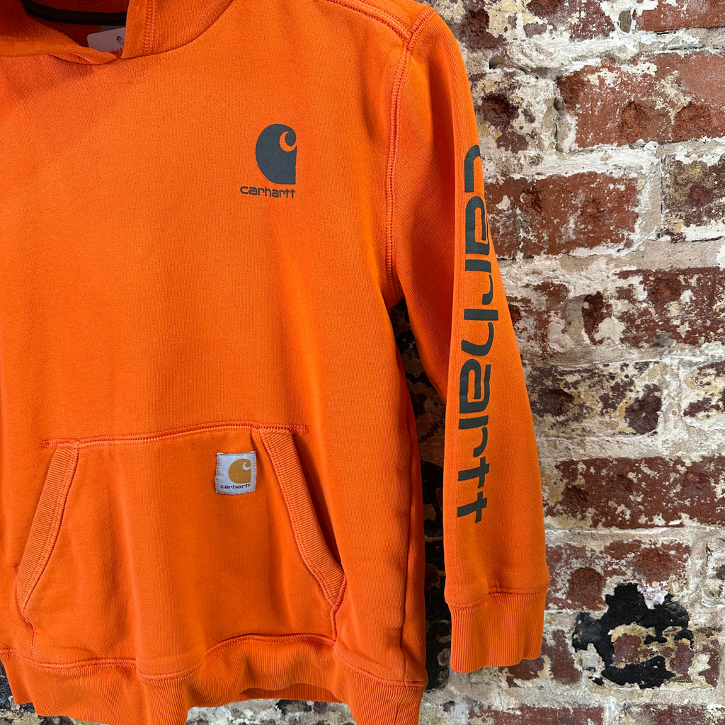 Carhartt Boys Medium 8-10 Orange Hoodie