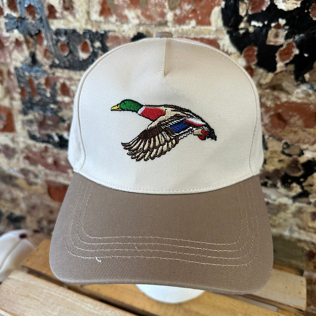 Mallard Hat Tan Cream NEW