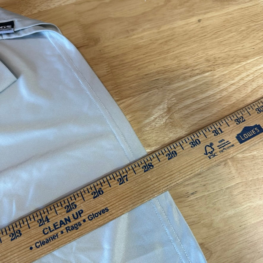 Rigs Large Gray L/S Sun Shirt