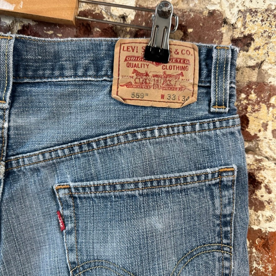 Levi's Cut off Jean Shorts Womens 33