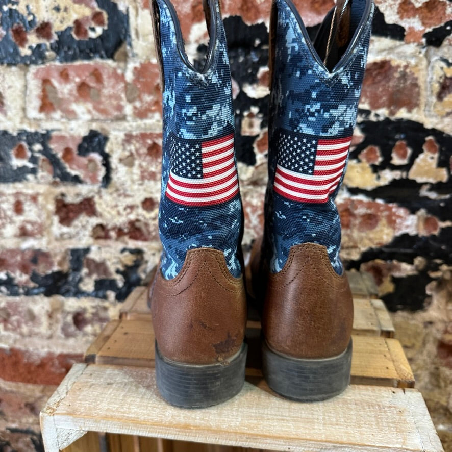 Ariat Youth Boys 1 Brown Western Boots