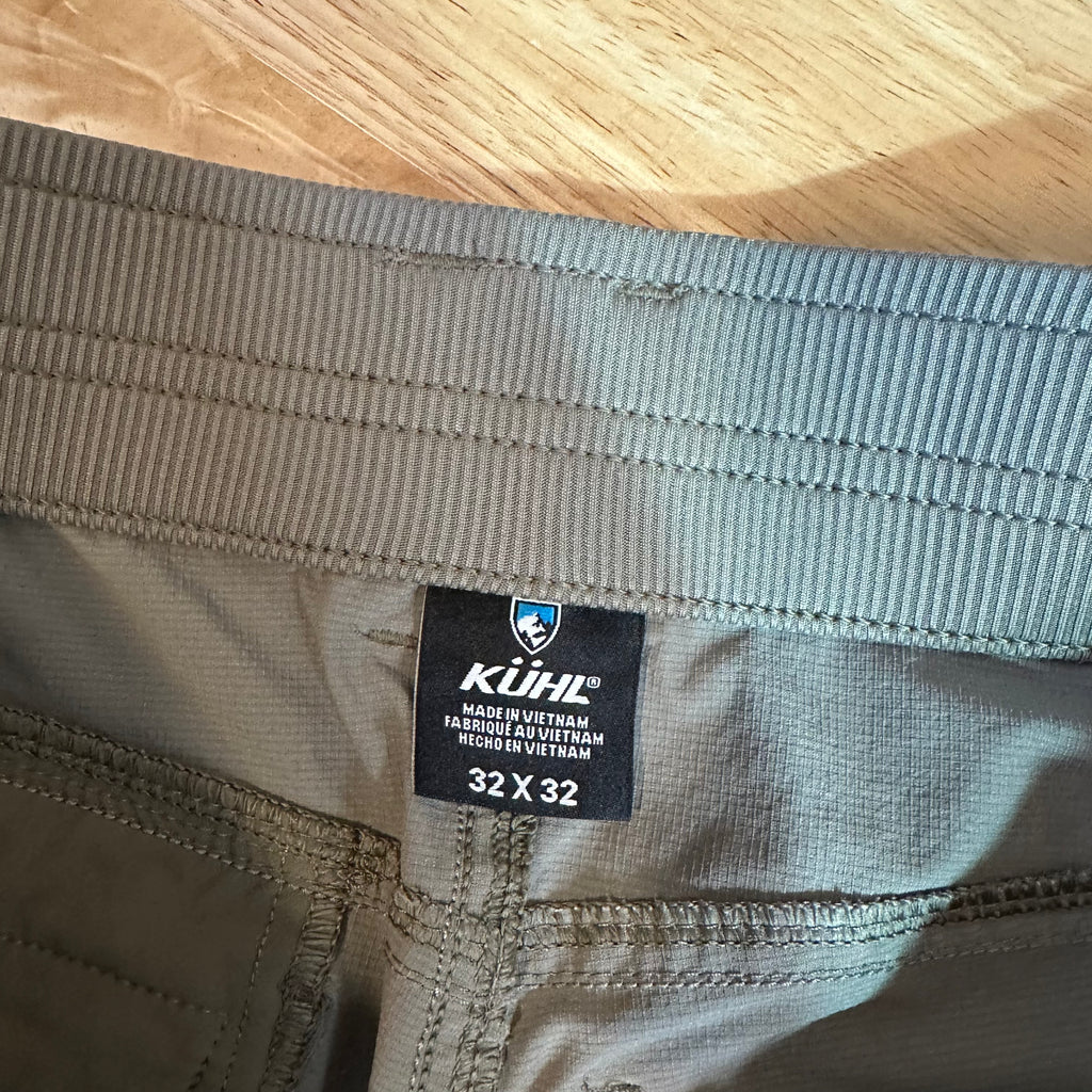 Kuhl Deceptr Mens 32x32 Gray Pants