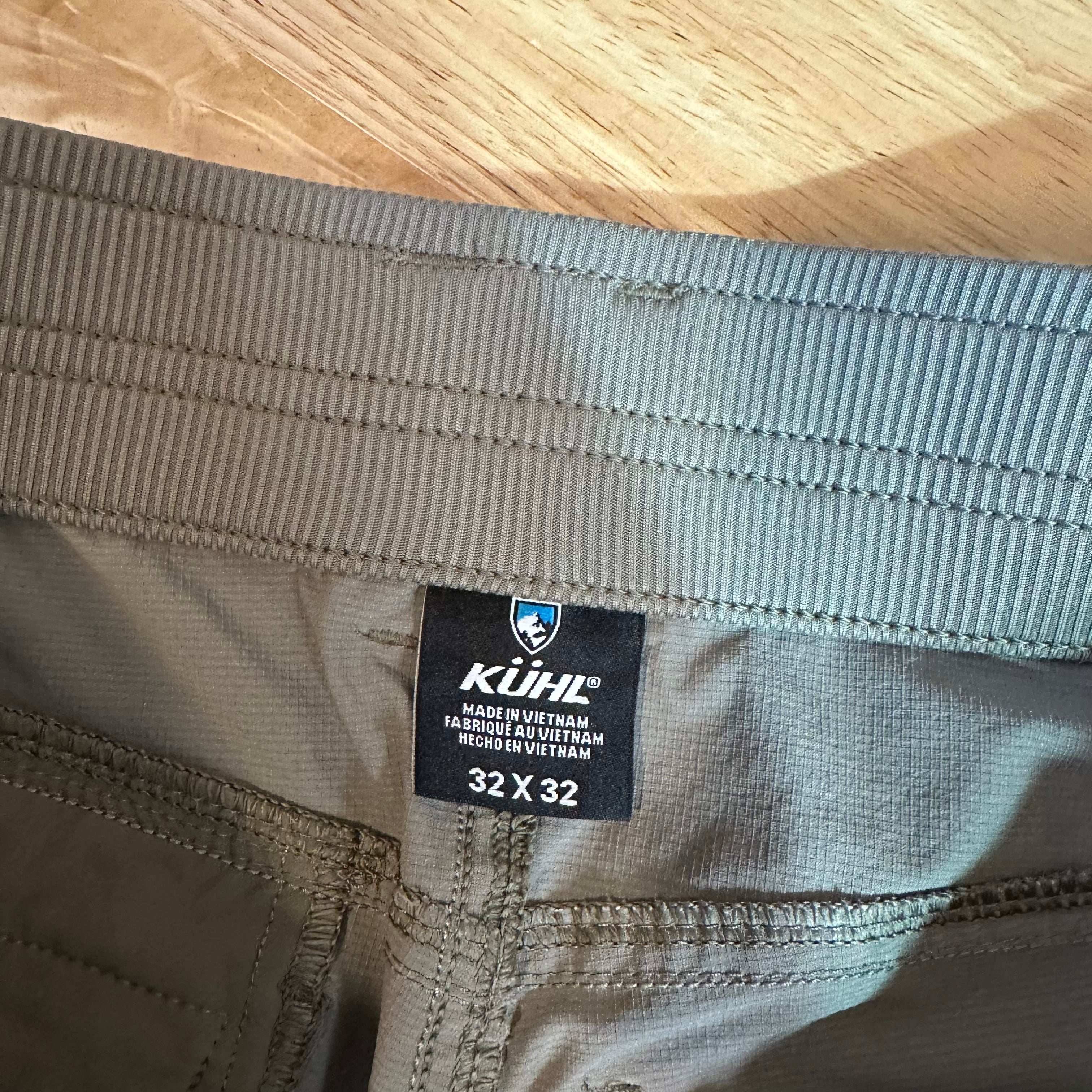 Kuhl Deceptr Mens 32x32 Gray Pants