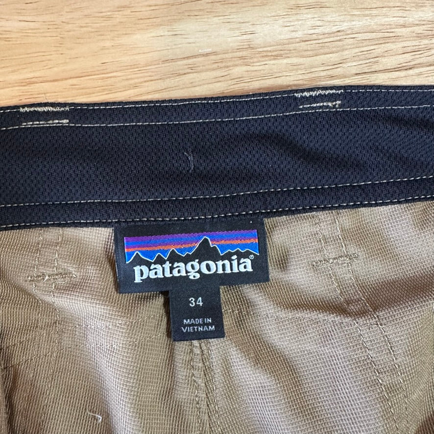 Patagonia Mens 34 Tan Pants