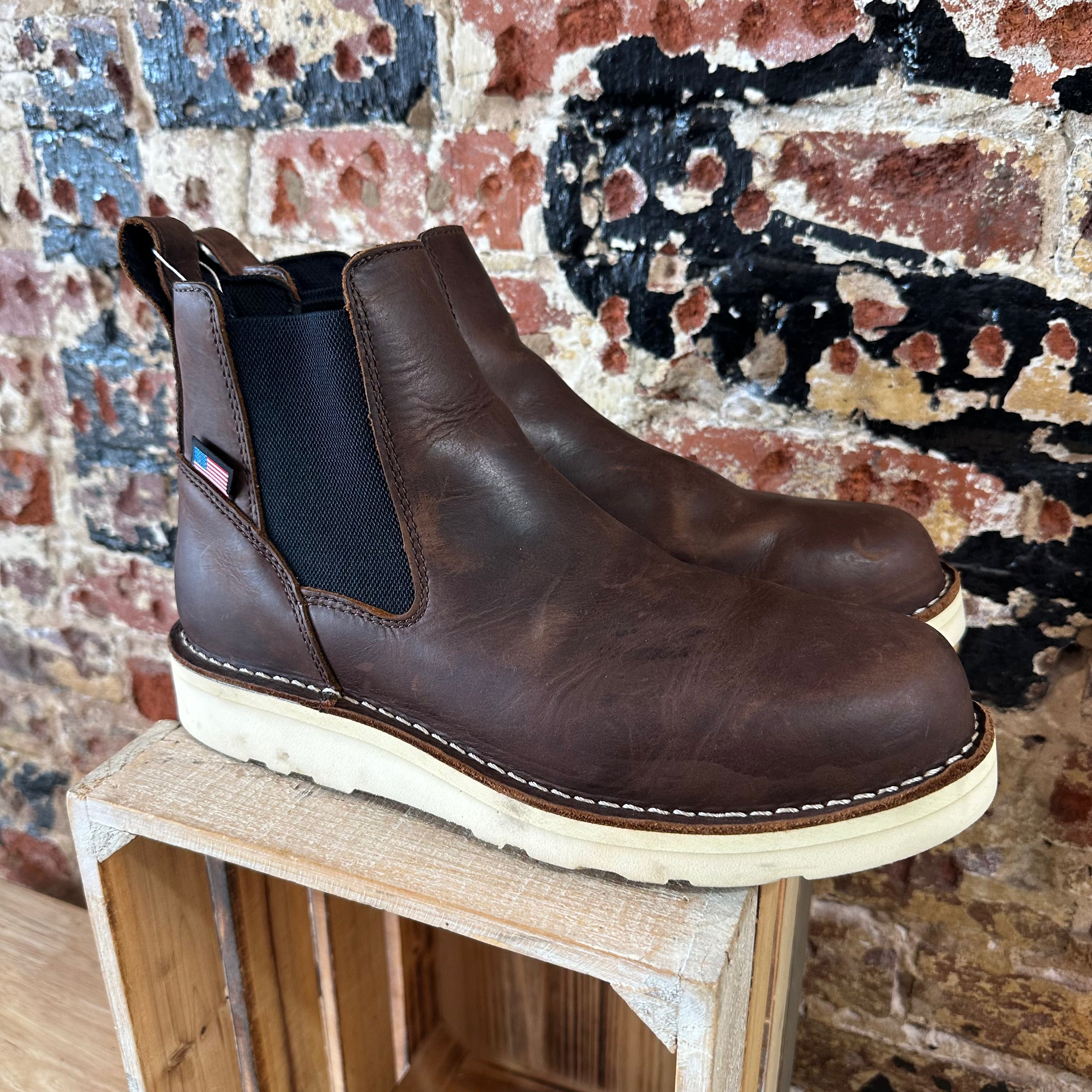 Danner Chelsea Mens 10.5 Brown Boots