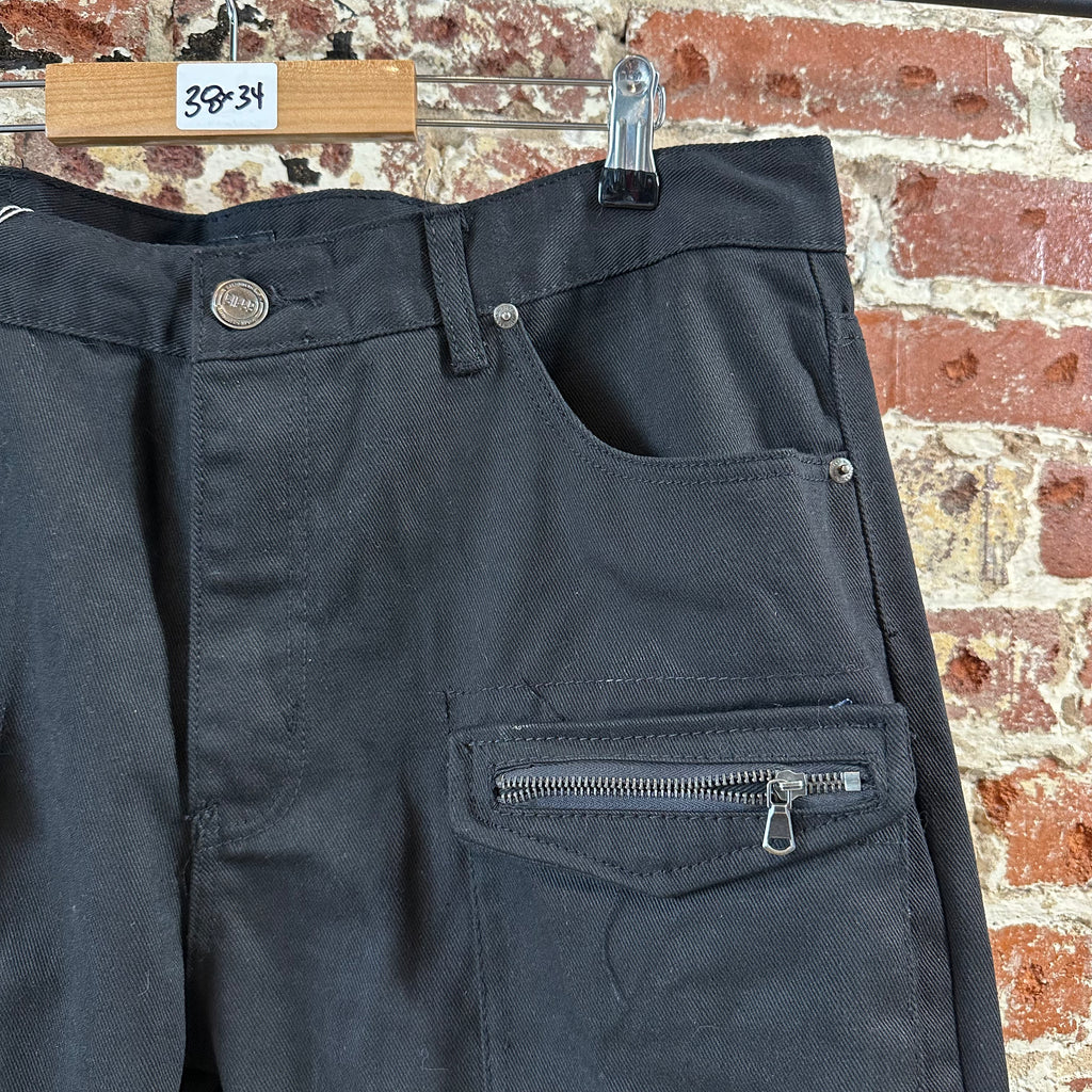 GS-115 Mens 38x34 Black Jeans