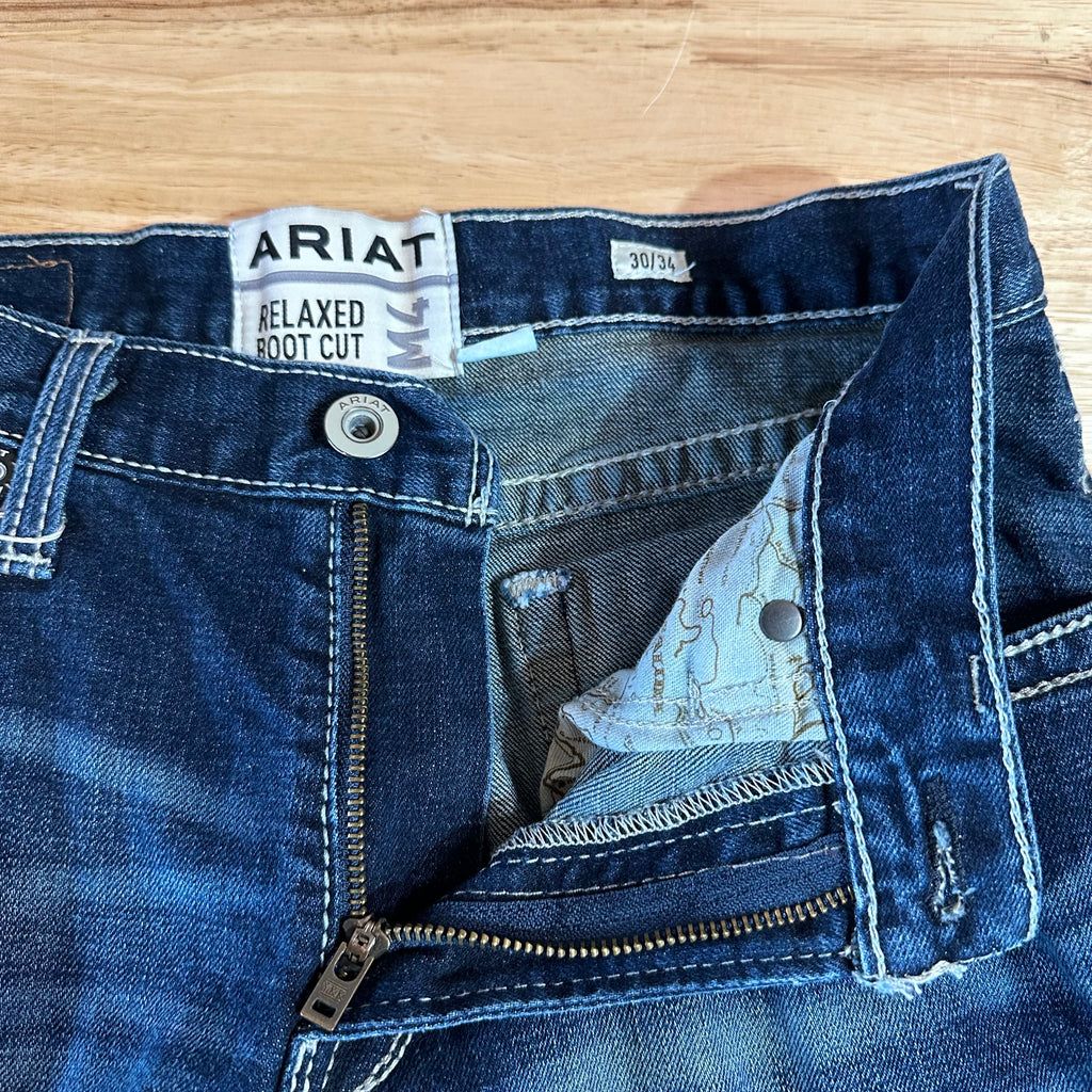 Arait M4 Mens 30x34 Bootcut Jeans
