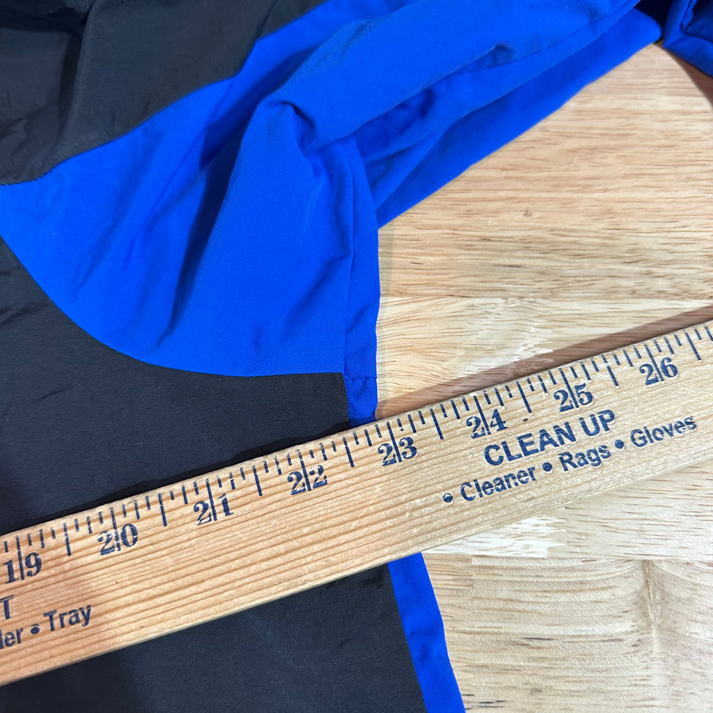 The North Face Jacket Mens Large Blue Windwall Outdoors Hiking Full Zip