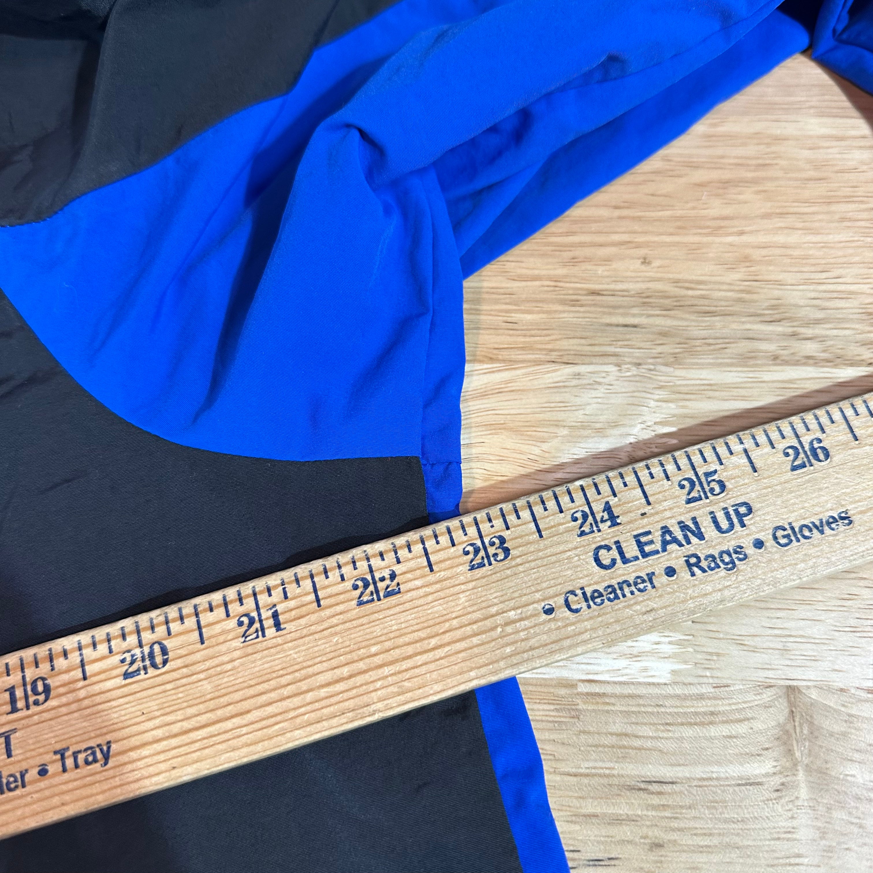 The North Face Jacket Mens Large Blue Windwall Outdoors Hiking Full Zip