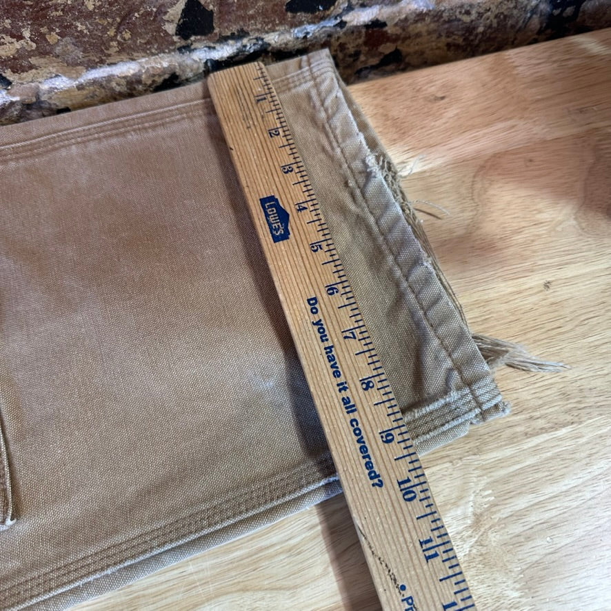 Carhartt B01 BRN Mens 38x32 Double Knee Pants