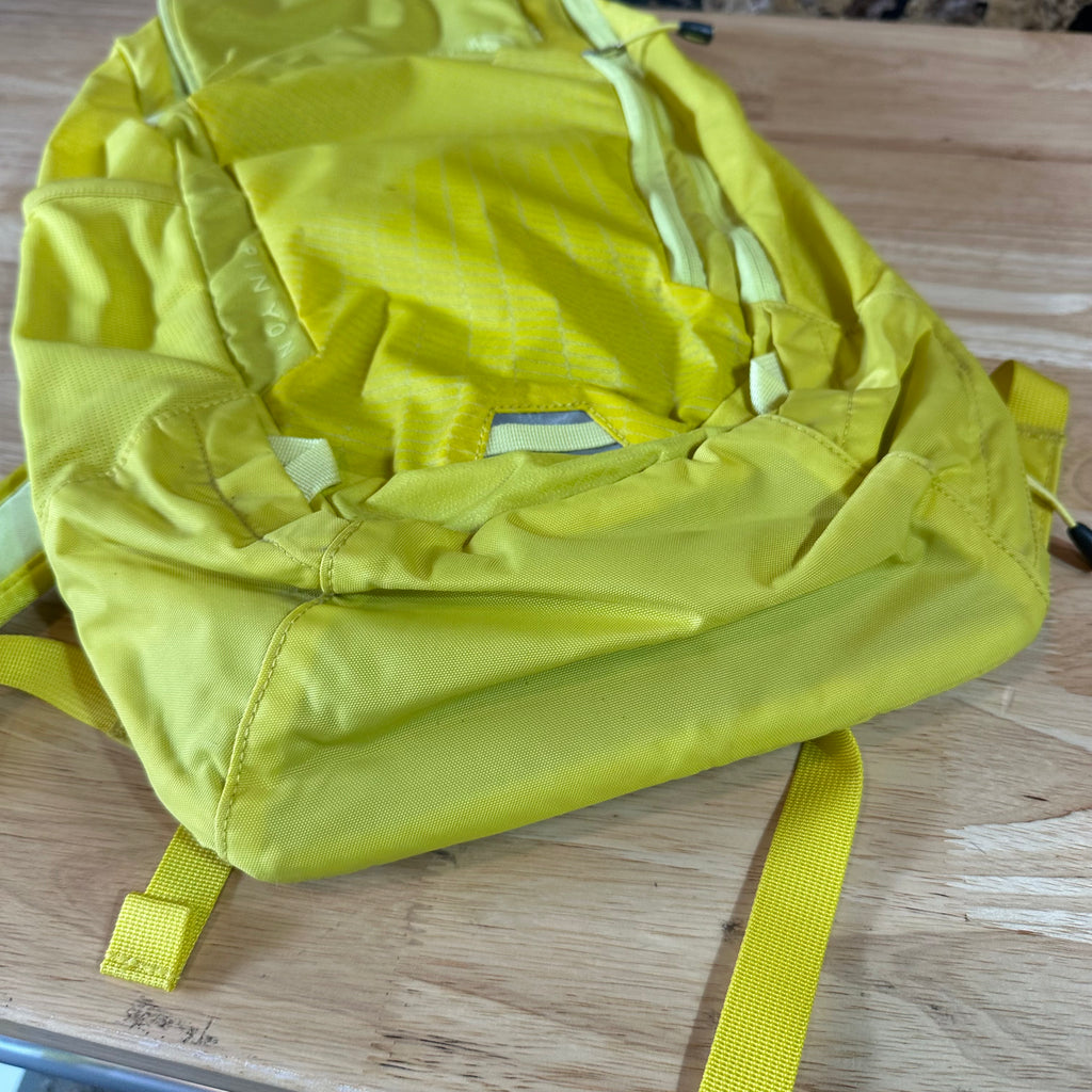 North Face Yellow Backpack