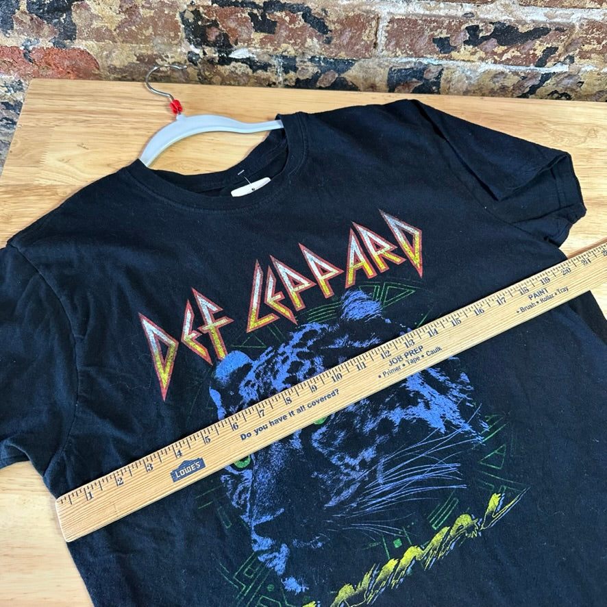 Def Leppard Womens Large S/S T-Shirt