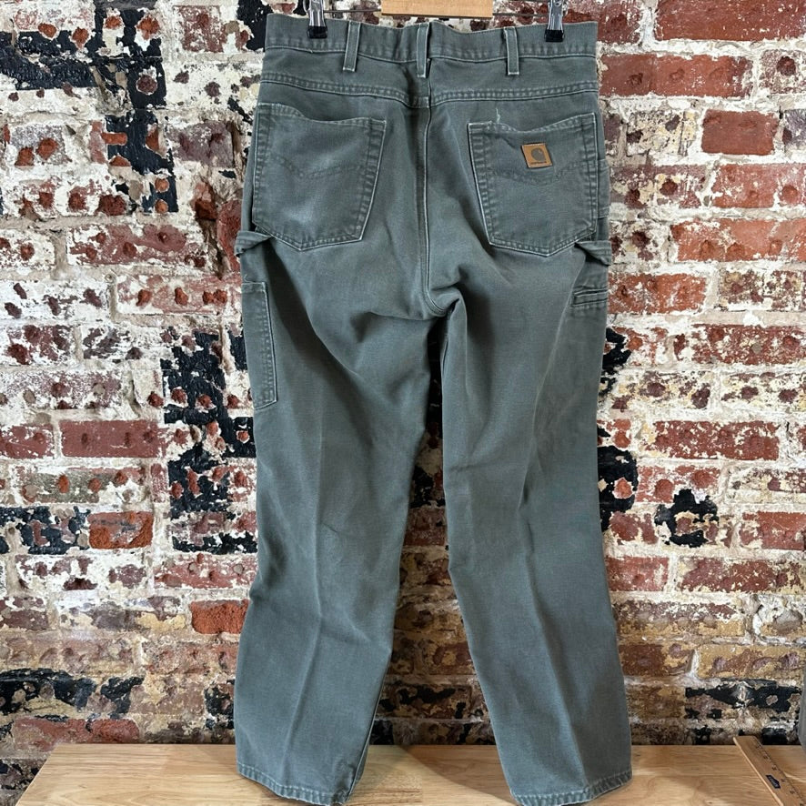 Carhartt B174 MOS Mens 34x32 Green Pants