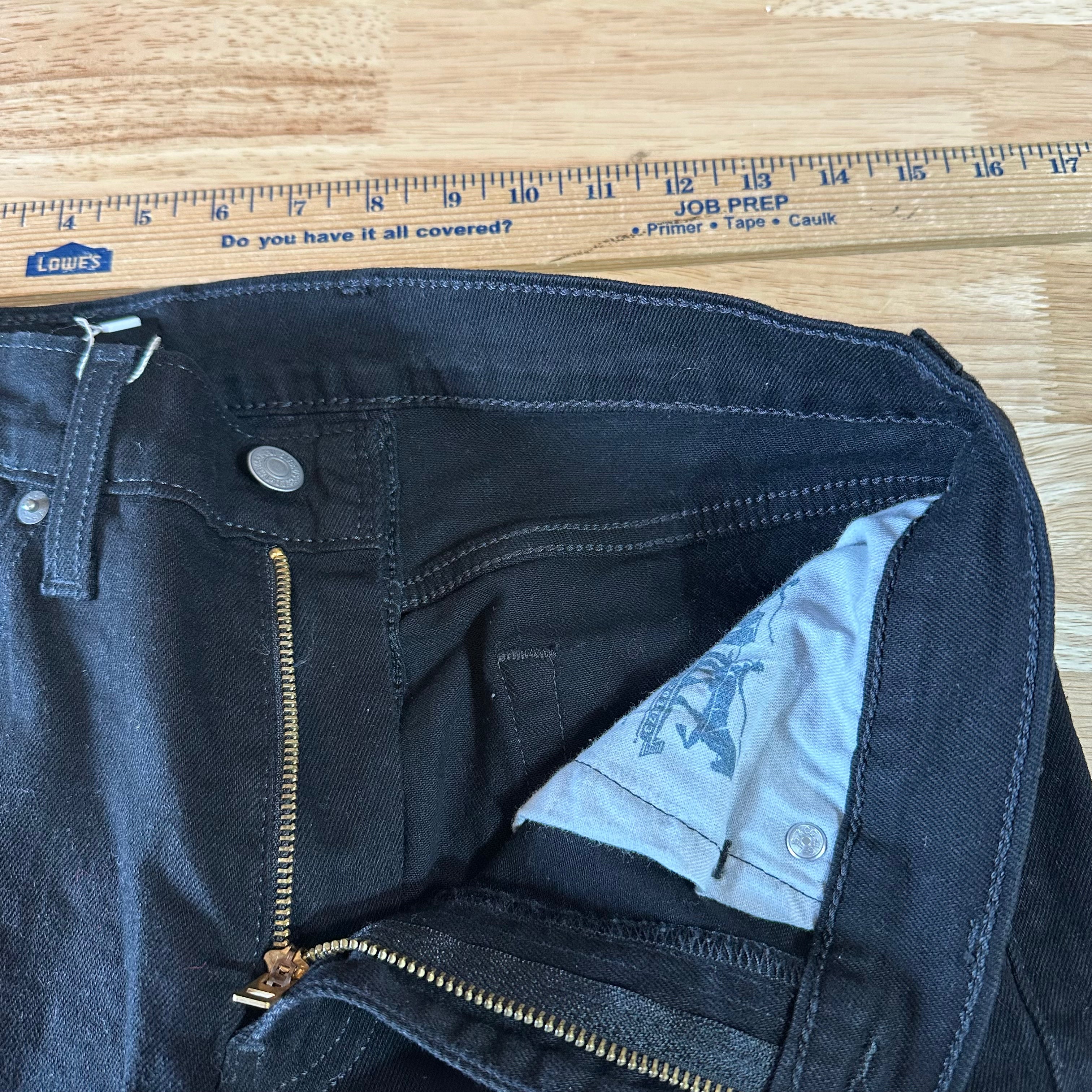 Levis Mens 511 Black Jeans 29x32 Slim Fit Modern Denim Levi's
