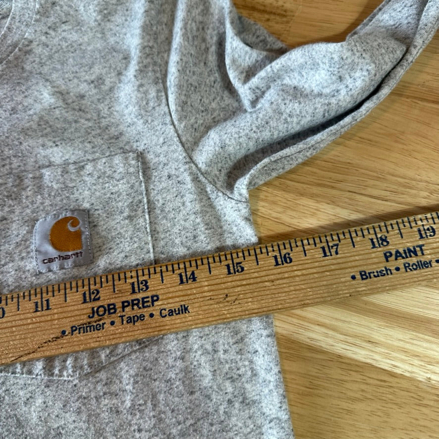Carhartt Long Sleeve Gray T-Shirt Boys Medium