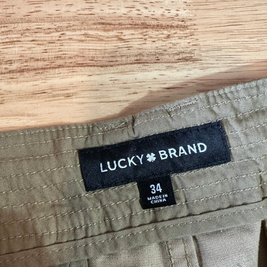 Lucky Mens 34 Cargo Shorts NEW