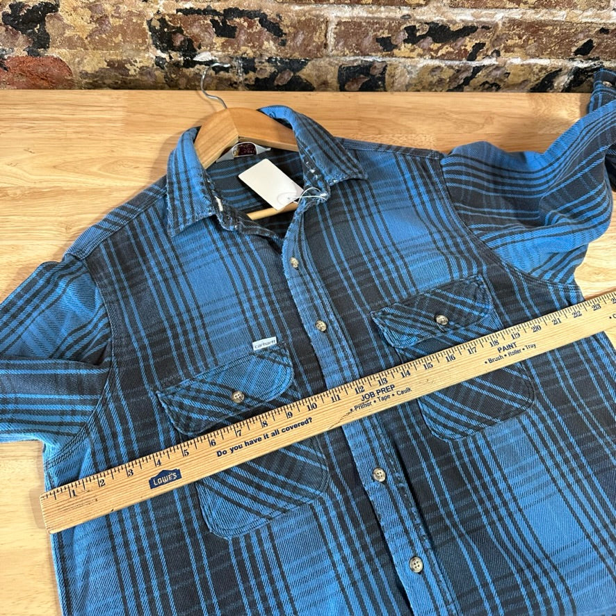 VTG Carhartt Men's Large Flannel Button Shirt