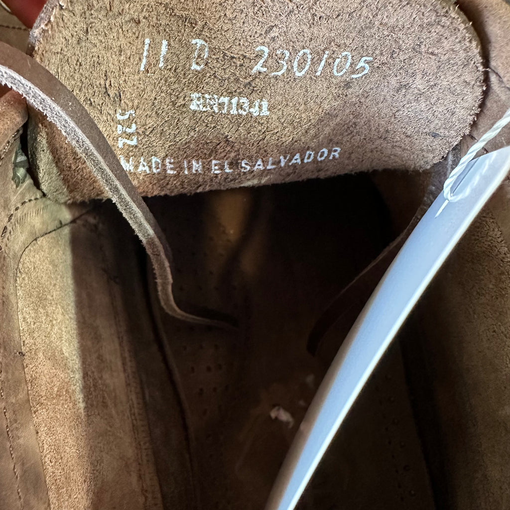 L.L. Bean Signature Mens 11 D Jackman Ranger Brown Leather Chukka Moc Boots Shoes