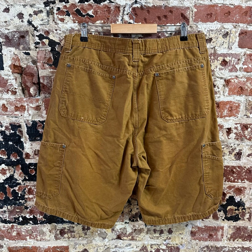Schmidt Brown Cargo Shorts Mens 36
