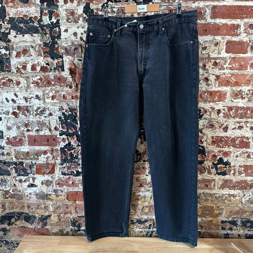 Levi's 550 Mens 36x30 Black Jeans