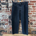 Levi's 550 Mens 36x30 Black Jeans
