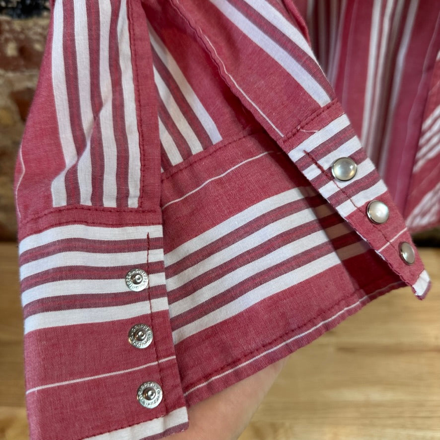 Wrangler Mens 3XL Red Western Shirt