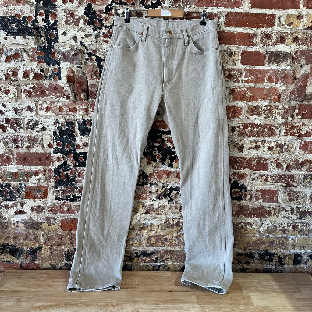 Wrangler Jeans 32x36 Tan western rodeo cowboy cut 13mwztn