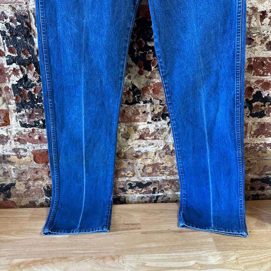 Wrangler Mens 33x36 Blue Jeans