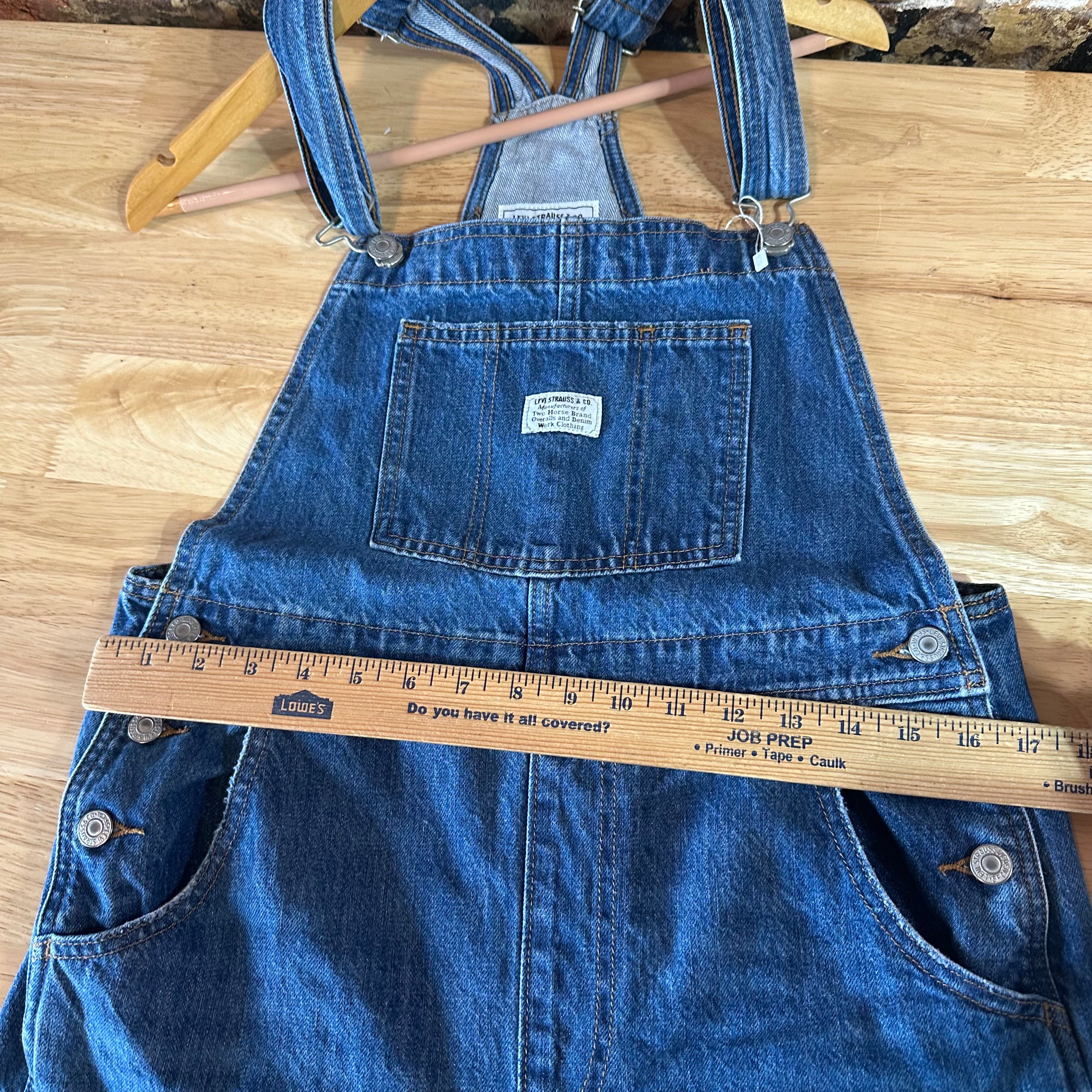Levi's Womens Medium Jean Overalls