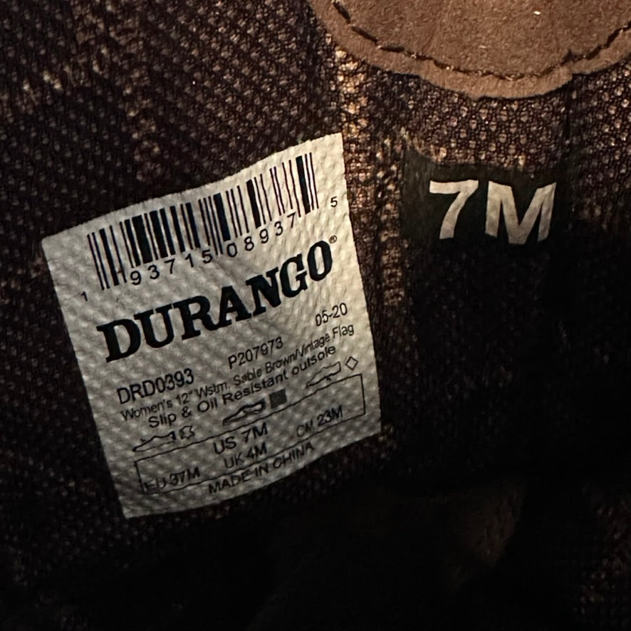 Durango Womens 7 Flag Boots