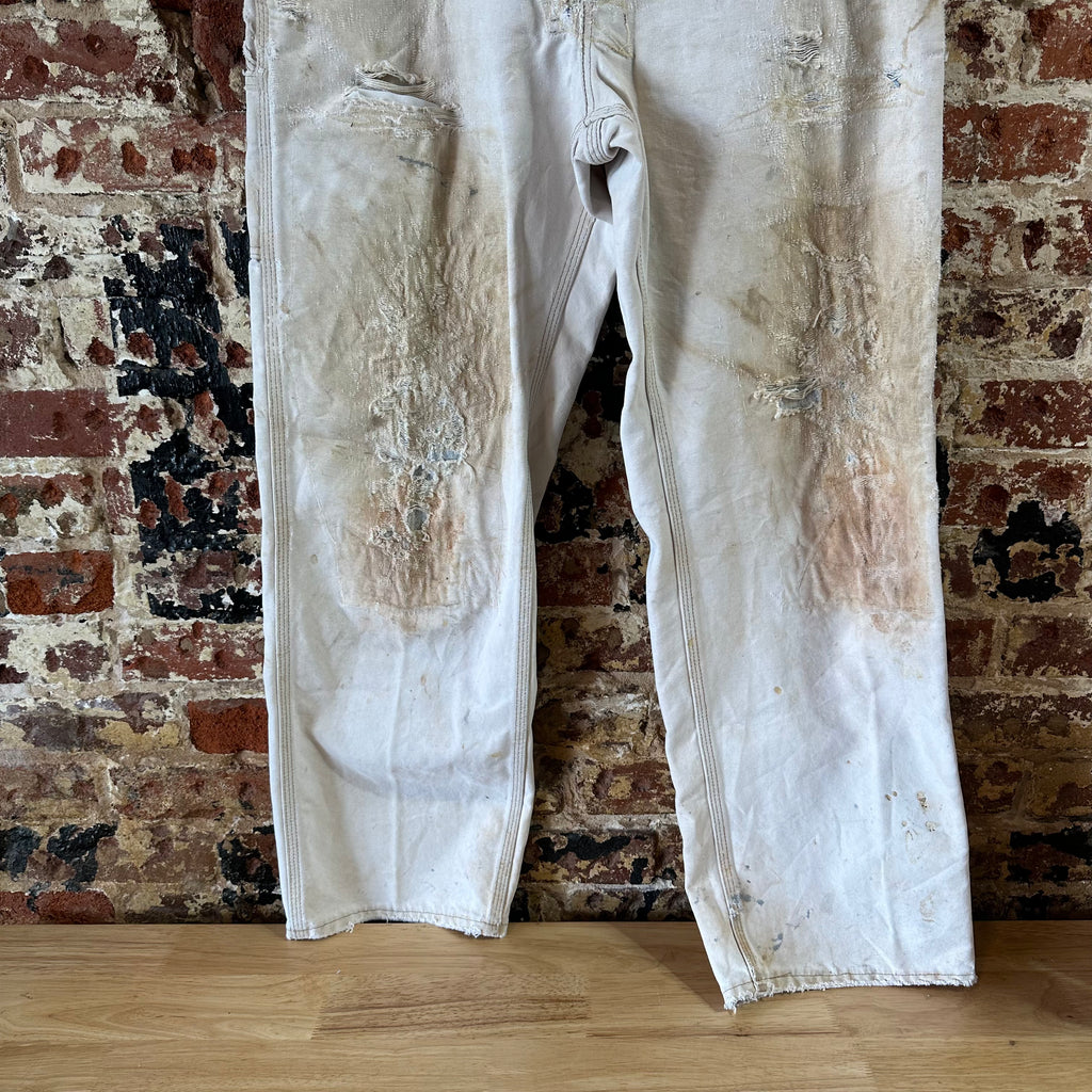 Carhartt Mens 34x32 Tan Pants