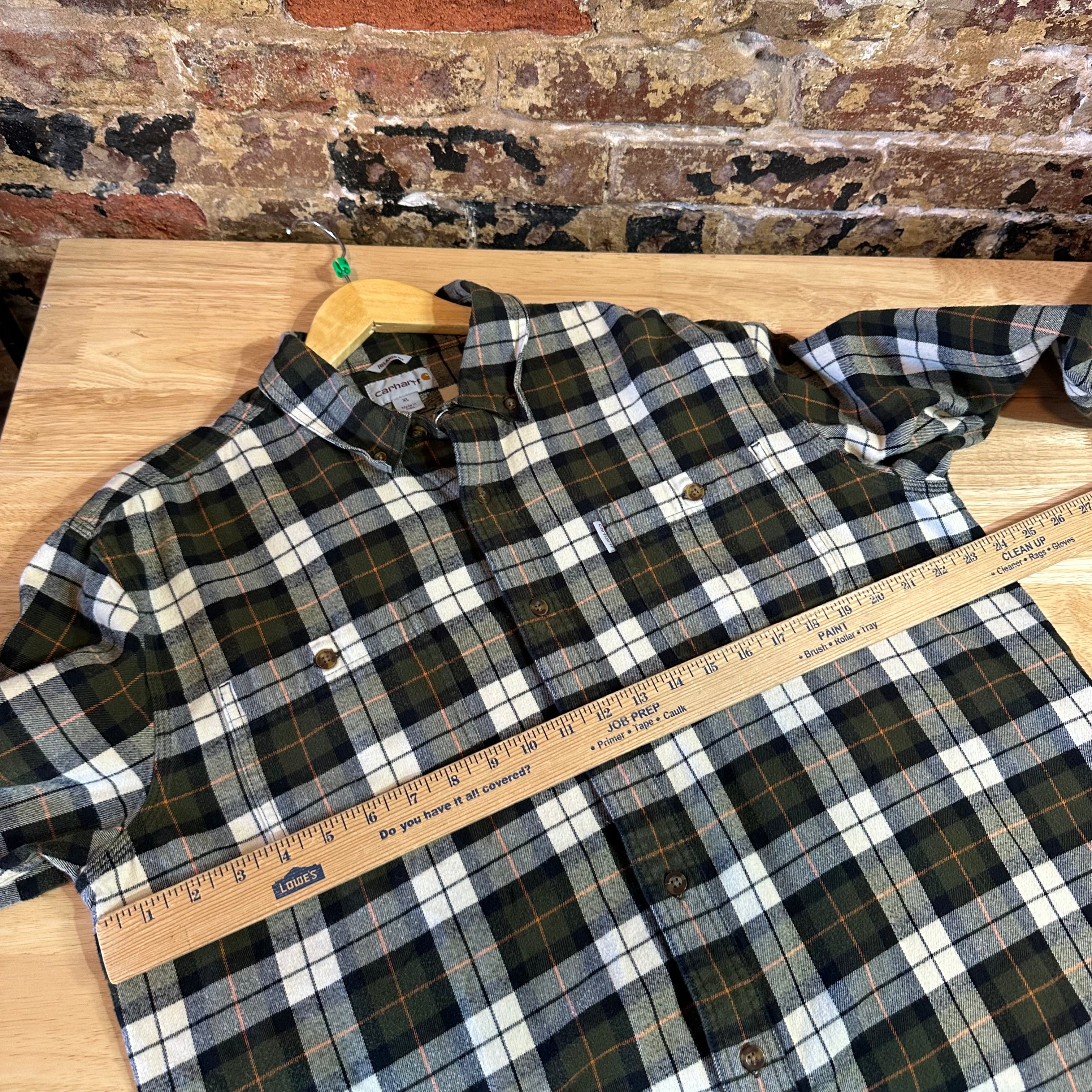 Carhartt Mens XL Flannel Shirt