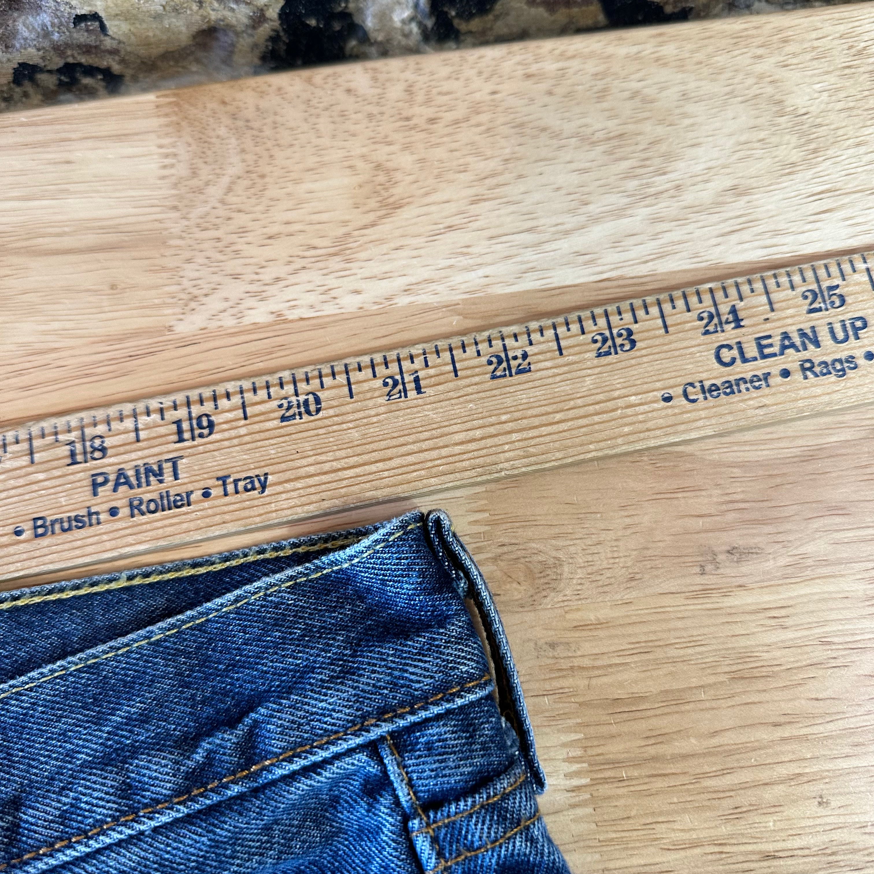 Levis 505 Mens 42x30 Blue Jeans