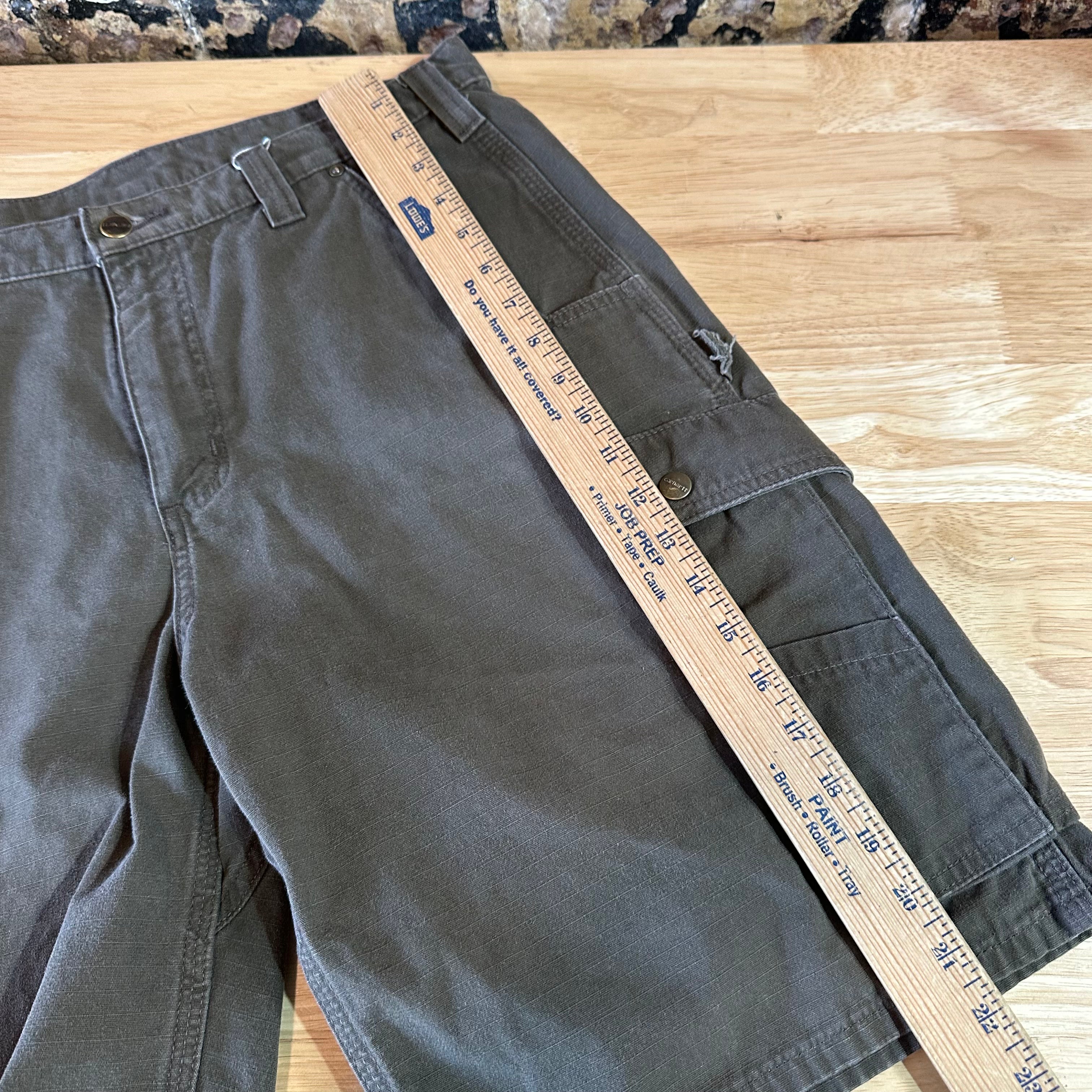 Carhartt Cargo Brown Shorts Mens 38