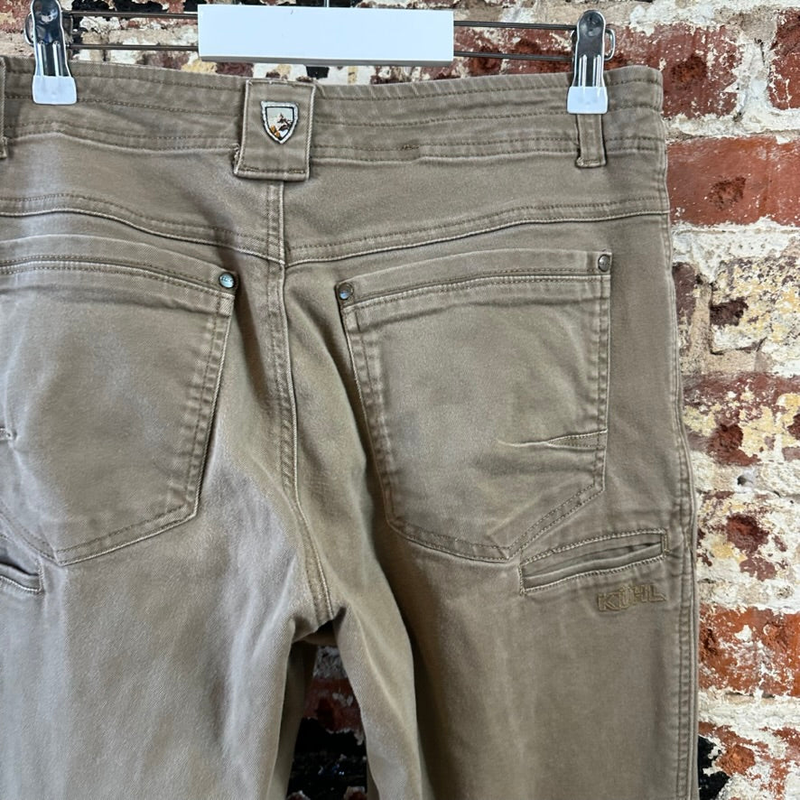 Kuhl Revolt Mens 33x32 Tan Pants