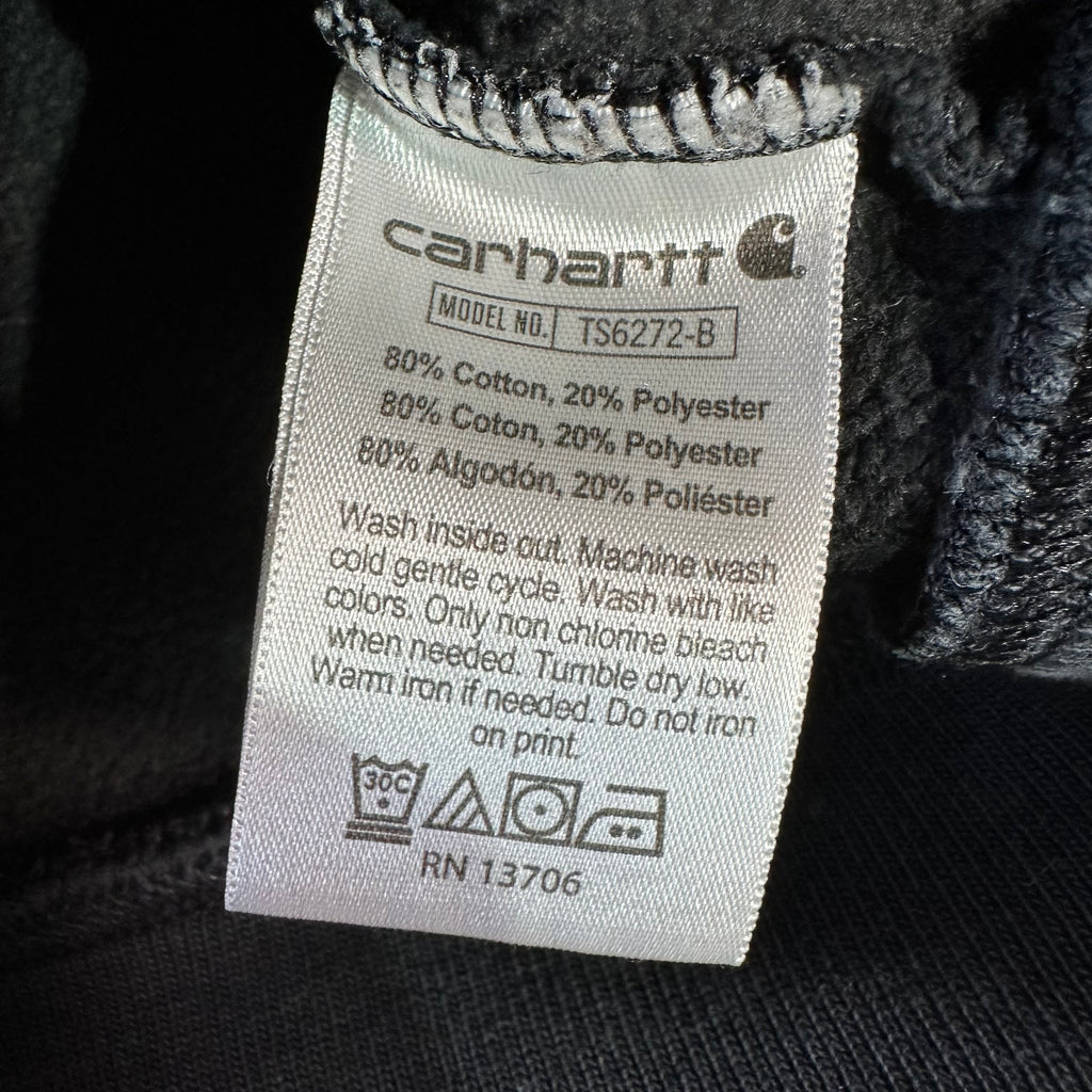 Carhartt Boys 5 Black Hoodie