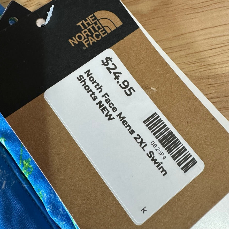The North Face Wander Shorts Men's 2XL (41x7") Blue Swim NWT
