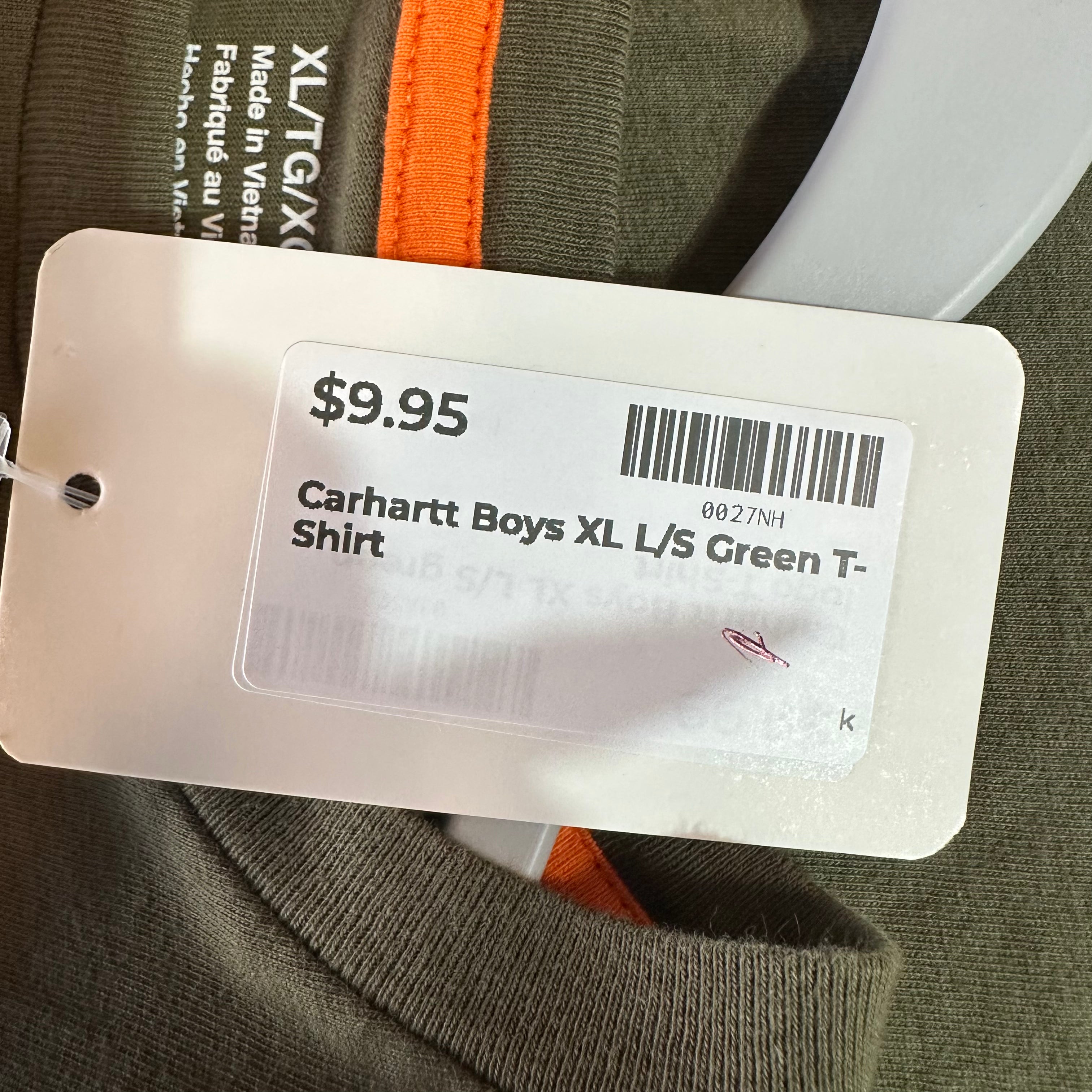 Carhartt Long Sleeve T-Shirt Boys XL
