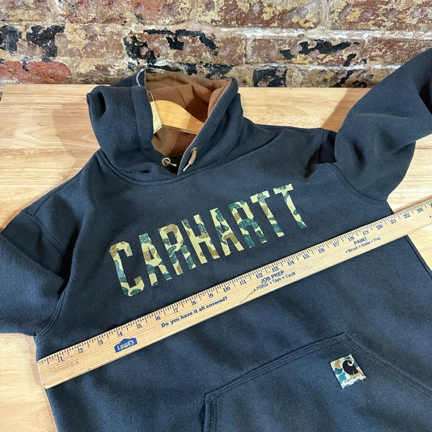 Carhartt Black Camo Men's Small Hoodie