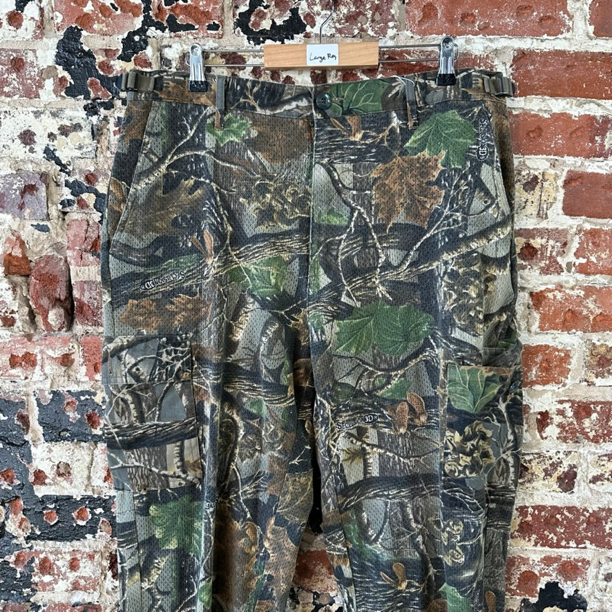 Cabela’s Seclusion 3D Camo Hunting Pants Men’s Large Regular 37x28.5" Green