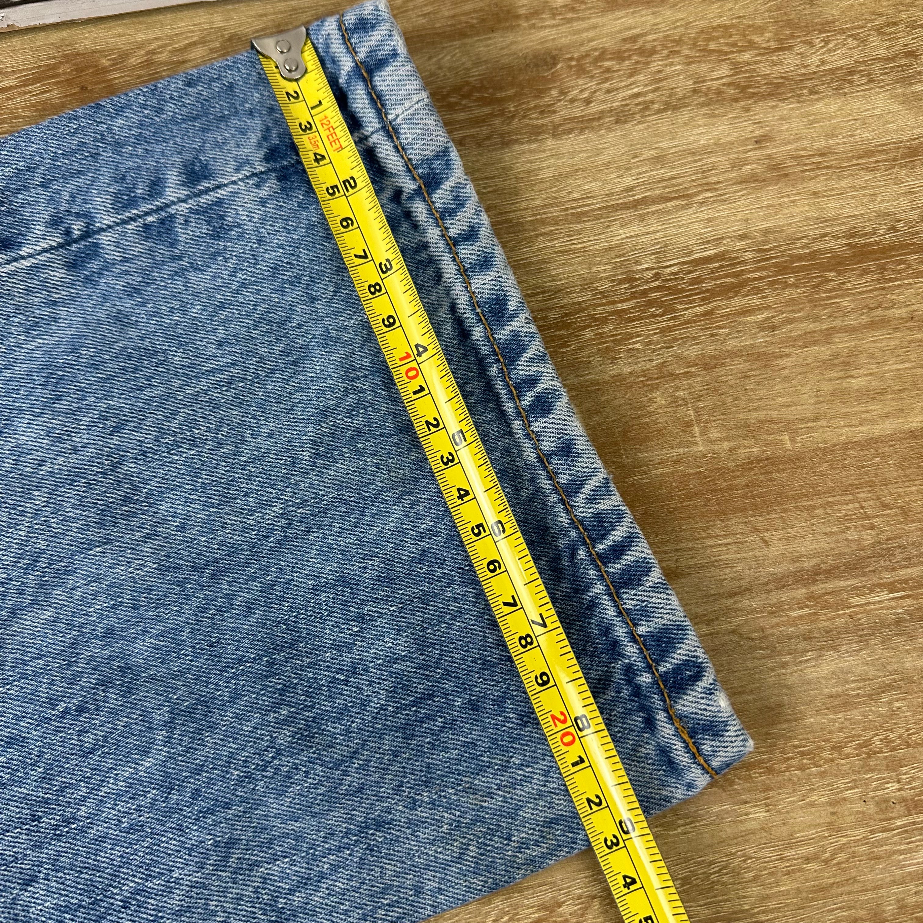 Levis 501 Jeans Mens 36x32 Straight Leg Button Fly Blue Denim